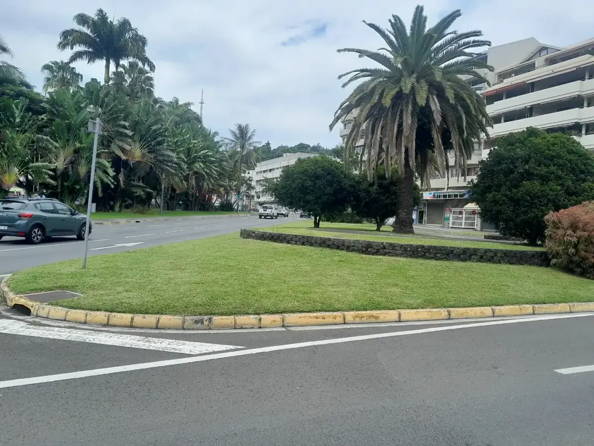Pelouses et abords entretenus par CALEVI à Nouméa